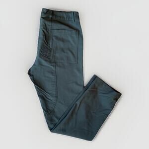 Outlier Pants 32 Green Cargo Bomb Dungarees Outdoors Workwear Utility Golf